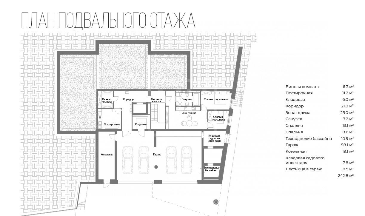 Планировка Классика под отделку в КП Ренессанс Парк