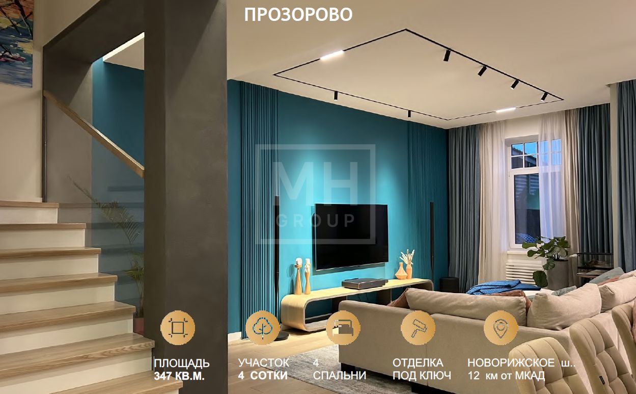 Стильный таунхаус под ключ в Прозорово