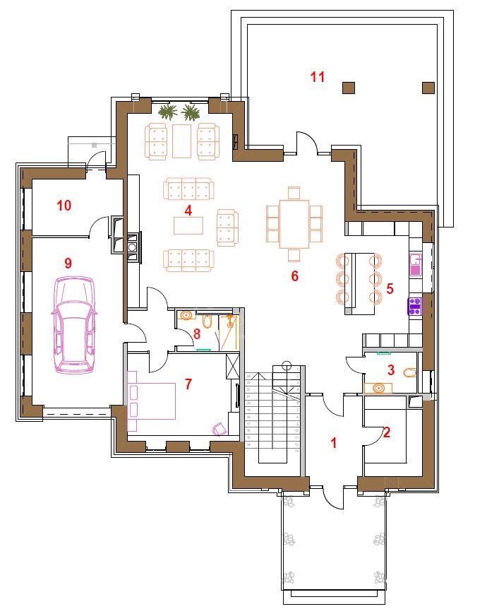 Планировка Продажа Дом 527 м² на участке 14 сот. в Никологорские дачи