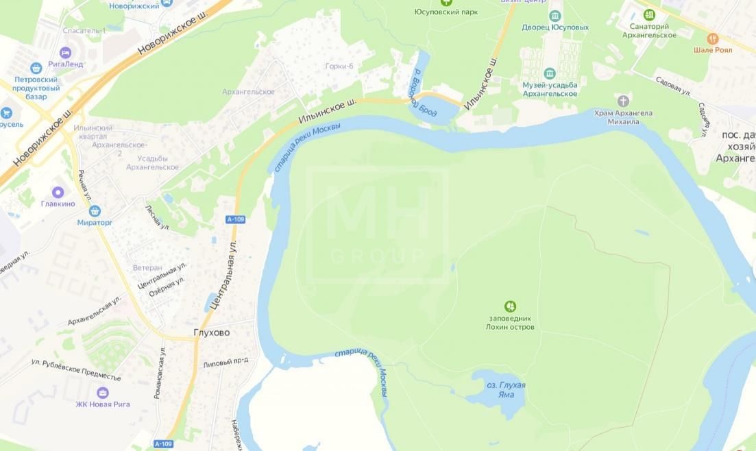 Планировка Дом на зеленом участке